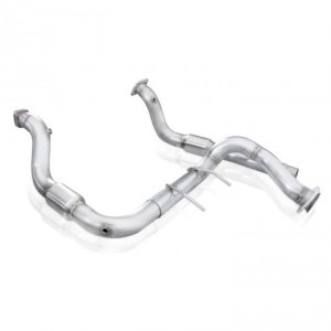 Ford Raptor Performance Exhaust - Stainless Works - Downpipe High-Flow Cats, 3